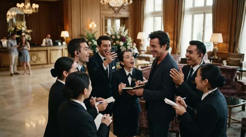 #12 - Staff Ordered to Fake Celebrity Fanfare (Image Credits: Gemini)