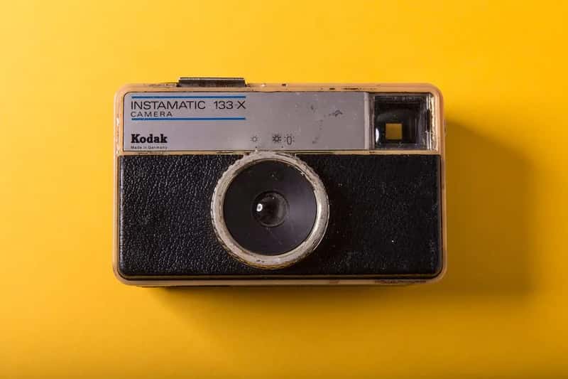 3. The Kodak Instamatic camera (Image Credits: Pexels)