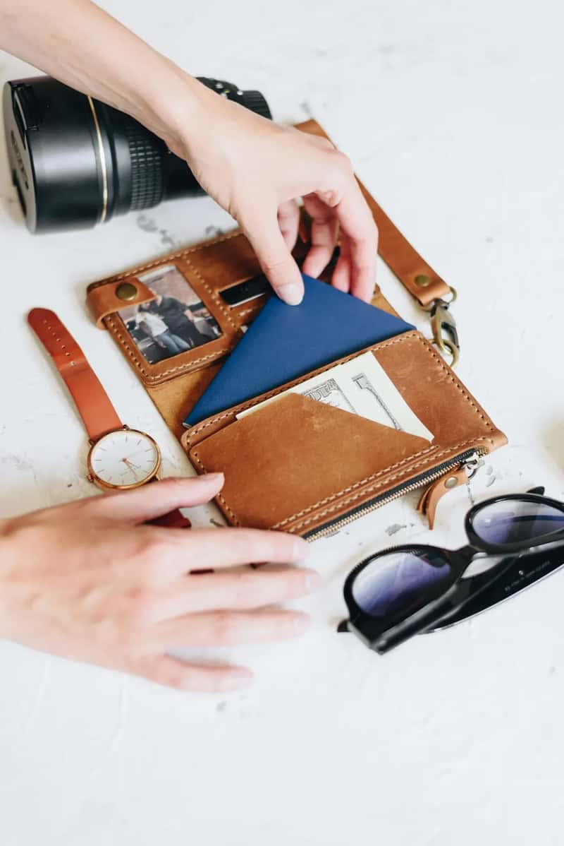 7. A slim folder or pouch dedicated purely to travel documents (Image Credits: Unsplash)