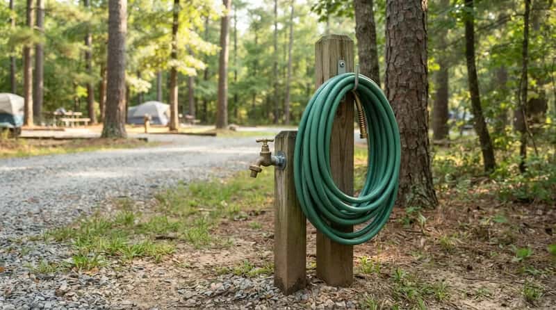 8. Water Spigots Don't Drip and Shared Hoses Are Coiled (Image Credits: Gemini)