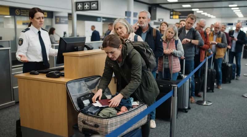 #22 - Burying the Passport at the Bottom of a Checked Bag (Image Credits: Gemini)
