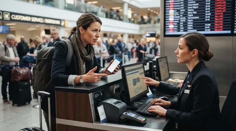 #16 - They Never Accept The First Rebooking Option Offered (Image Credits: Gemini)