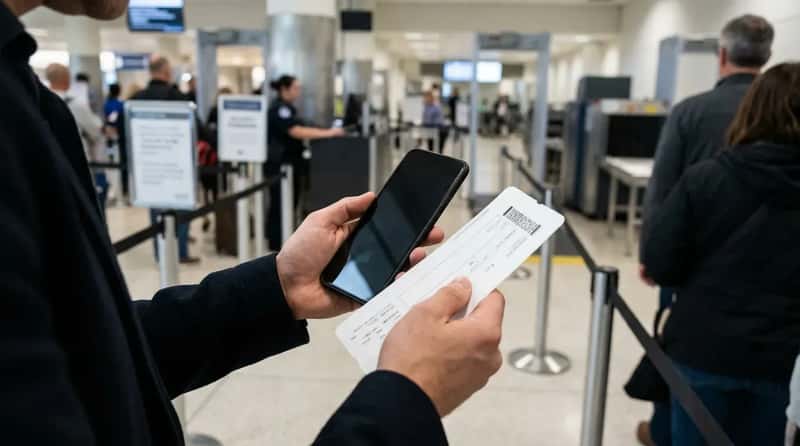 14. Relying on a single digital boarding pass with no backup (Image Credits: Gemini)