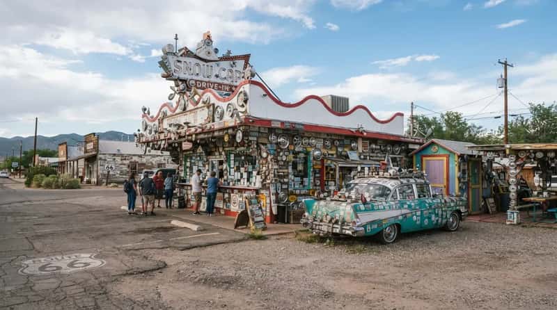#8 - Snow Cap Drive-In: Where the Jokes Come Free With the Burger (Image Credits: Gemini)