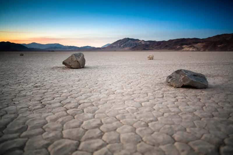 2. The Sailing Stones of Death Valley, USA - Rocks That Move on Their Own (Image Credits: Wikimedia)