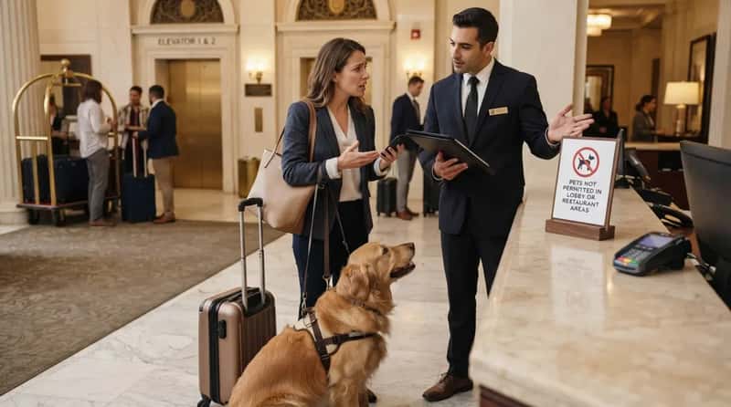 #6 - The Dog Plans That Fell Apart at the Front Desk (Image Credits: Gemini)