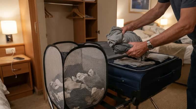 #17 - They Empty the Laundry Hamper Before Repacking (Image Credits: Gemini)