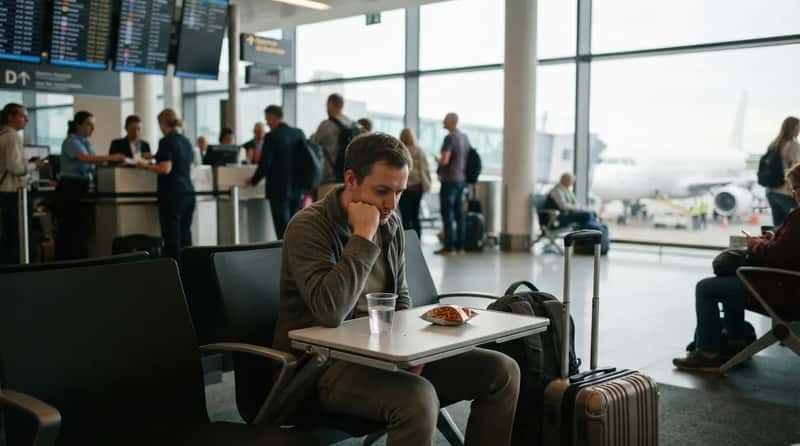 6. Layovers Are Where Special Meals Go to Disappear (Image Credits: Gemini)