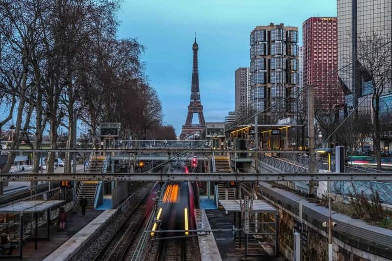 Paris's Metro Line 1 and the Eiffel Tower approach (Image Credits: Pexels)