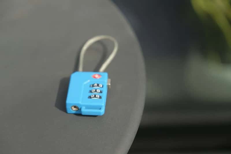 Heavy-duty locks and paper luggage tags (Image Credits: Unsplash)