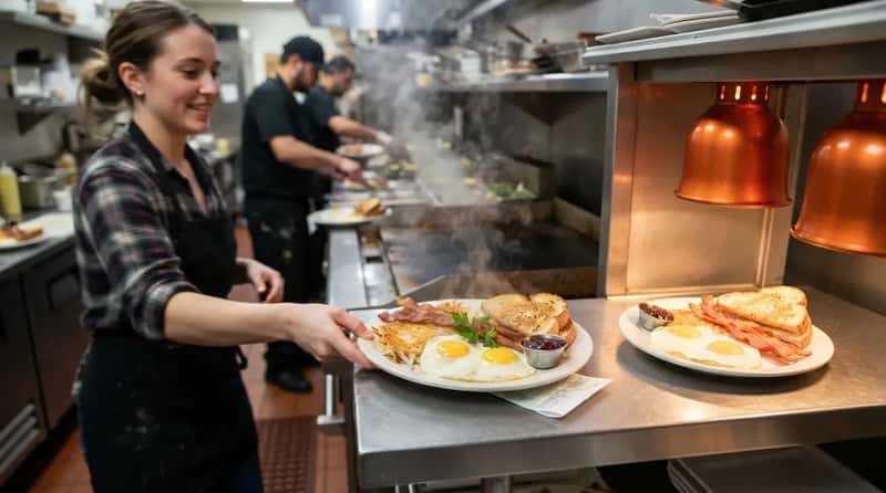 #7 - A Hot Plate Straight Off the Grill Instead of One Baking Under the Heat Lamp (Image Credits: Gemini)