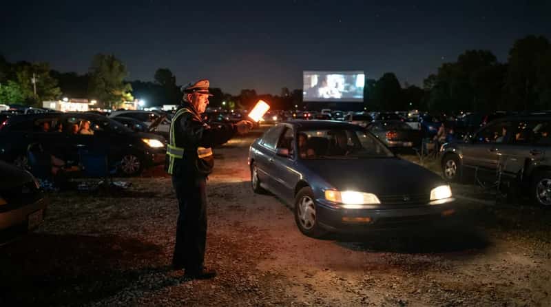 #24 - Flashlight Ushers Waving You Into the Perfect Row (Image Credits: Gemini)