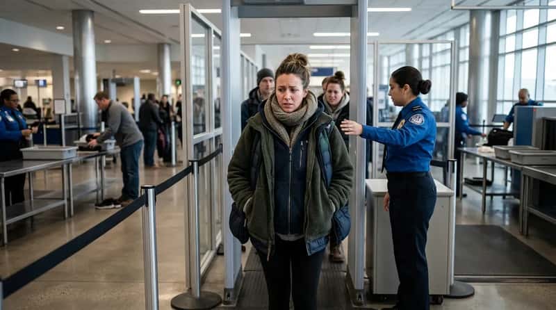 #21 - Wearing Every Layer You Own Through the Metal Detector (Image Credits: Gemini)
