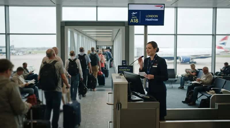 11. Boarding Announcements Start Calm, Not Panicked (Image Credits: Gemini)