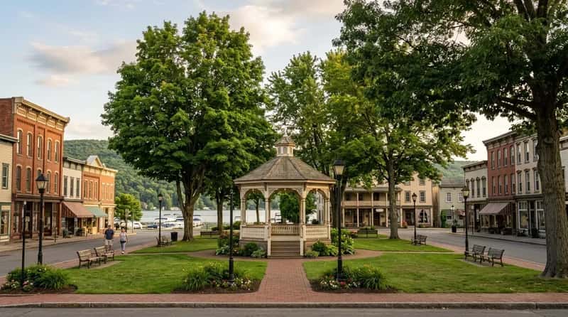 #13 - Hammondsport, New York (Keuka Lake) (Image Credits: Gemini)