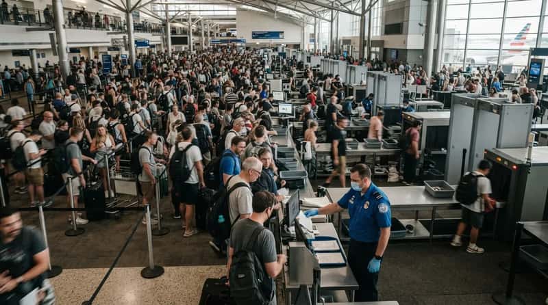 #8 - One Airport, One Day, a Small City's Worth of People (Image Credits: Gemini)
