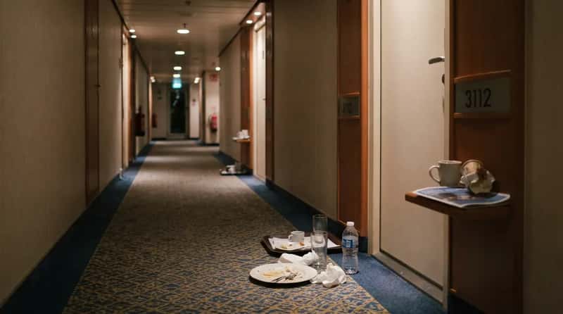 #12 - Leaving Cups and Plates in the Hallway (Image Credits: Gemini)