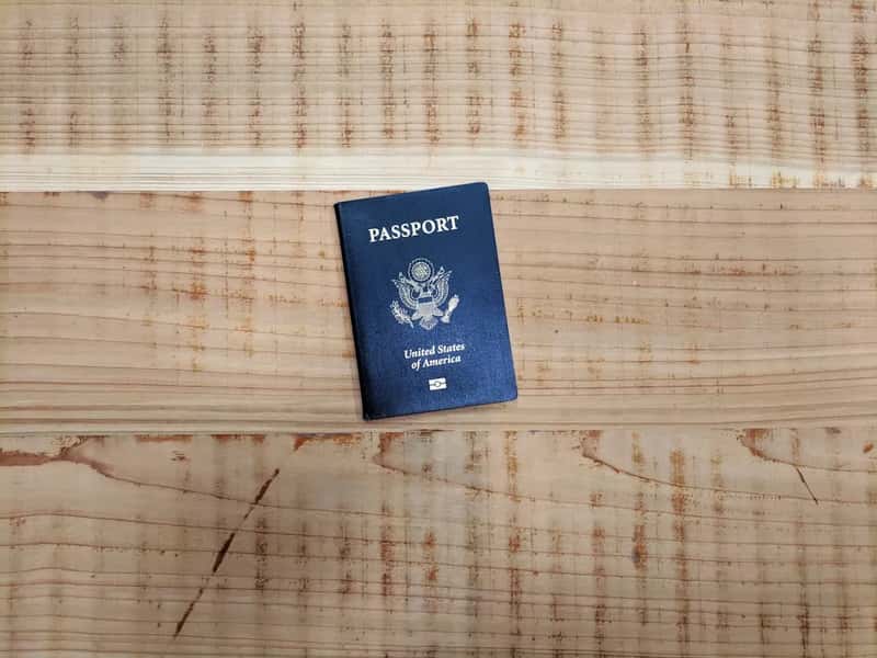 6. A slim, well-worn document organizer (Image Credits: Unsplash)