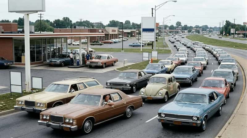 #4 - Planning Your Gas Stops Around Whether Your License Plate Was Odd or Even (Image Credits: Gemini)