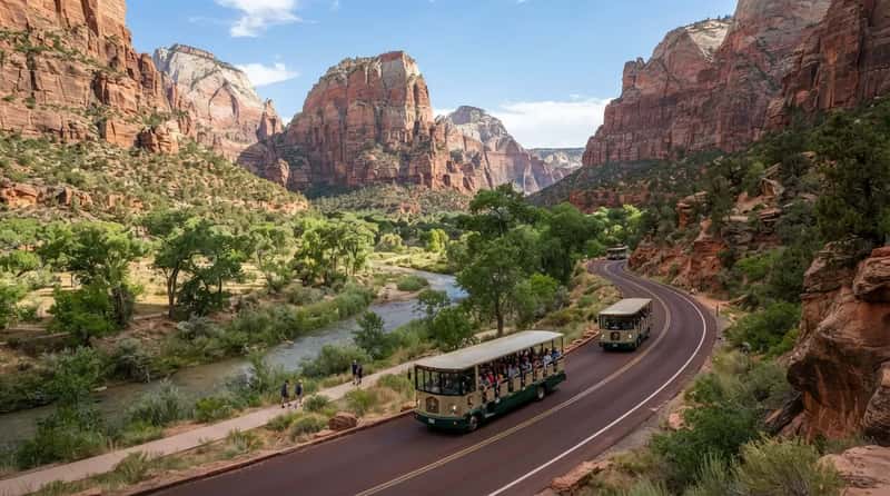 #5 - Zion Quietly Took the Cars Out of Its Most Famous Canyon (Image Credits: Gemini)