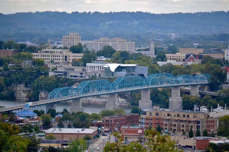 1. Chattanooga, Tennessee (Image Credits: Wikimedia)