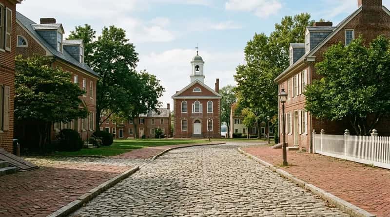 #12 – New Castle, Delaware: The Colonial Town That Time Literally Left Behind (Image Credits: Gemini)