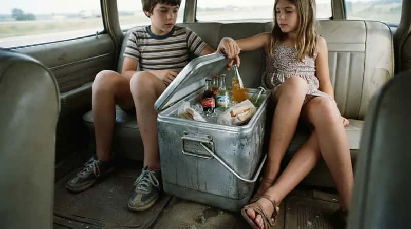#10 - The Cooler Wedged Between Everyone's Feet (Image Credits: Gemini)