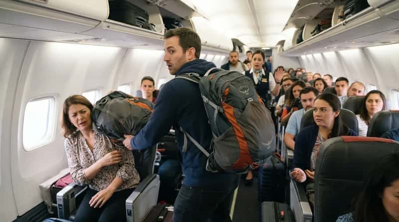 #17 - The Backpack Swing That Takes Out Seated Passengers (Image Credits: Gemini)