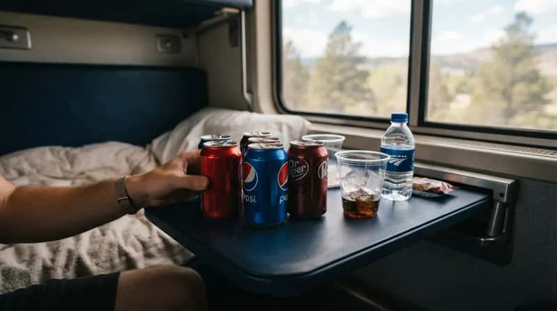 #15 - Your Own Soda, Because Amtrak's Café Only Pours One Brand (Image Credits: Gemini)