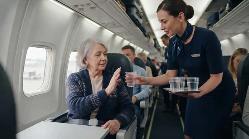 14. The Declined Water and the Dry Cabin Air (Image Credits: Gemini)