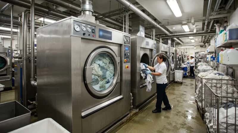 18. The Machines Themselves Make Home Washers Look Like Toys (Image Credits: Gemini)