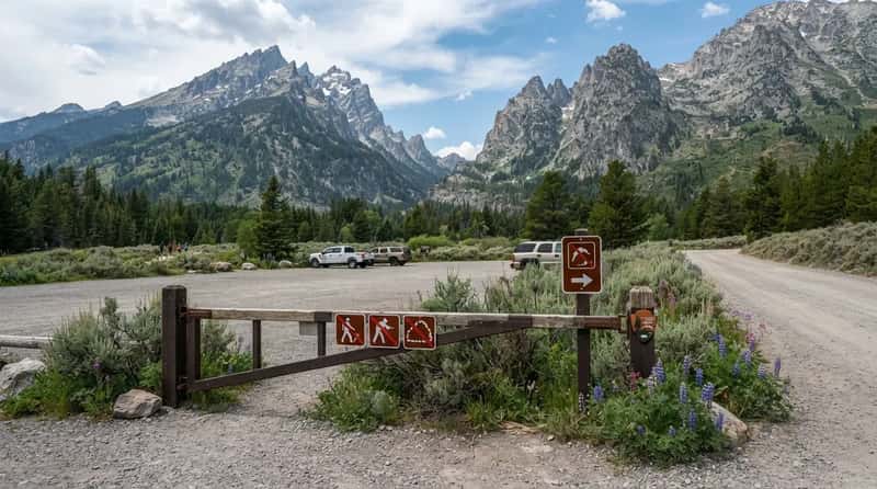#7 - A Grand Teton Trailhead Vanished for an Entire Season (Image Credits: Gemini)