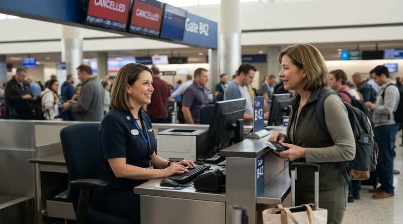 #1 - They Build Rapport With the Gate Agent Instead of Arguing (Image Credits: Gemini)