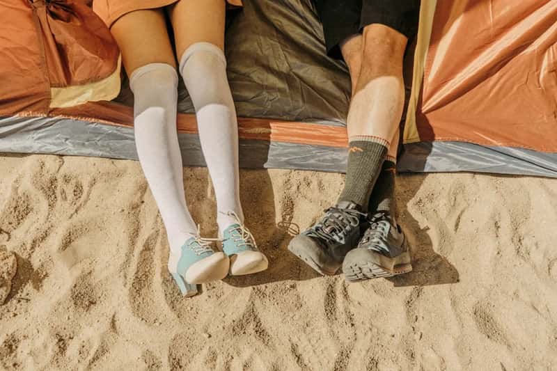 2. Compression socks are not just for older travelers (Image Credits: Unsplash)