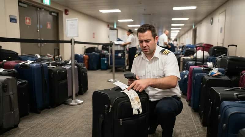 #8 - Ignoring the Luggage Tag System and Causing a Delivery Mess (Image Credits: Gemini)