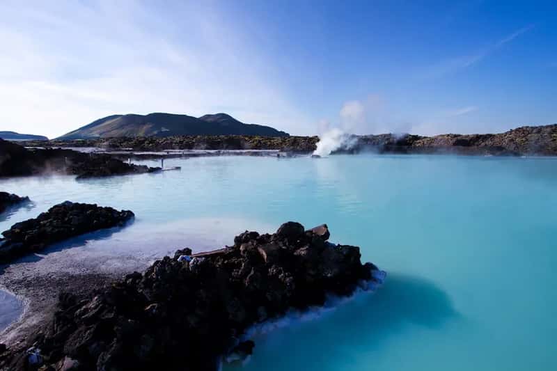 Iceland's Blue Lagoon: Photoshopped Serenity (Image Credits: Unsplash)