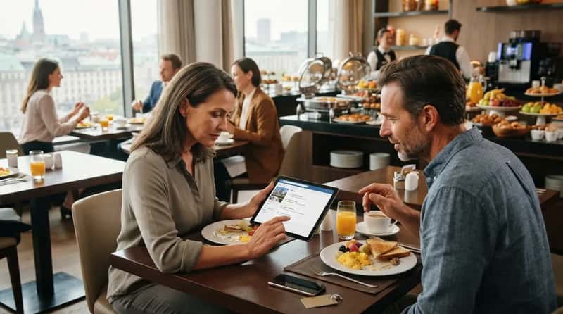 #2 - They Check Breakfast Reviews Before Booking Anything Else (Image Credits: Gemini)