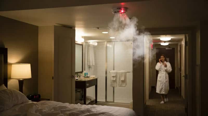 #17 - The Fire Alarm Set Off by Shower Steam (Image Credits: Gemini)