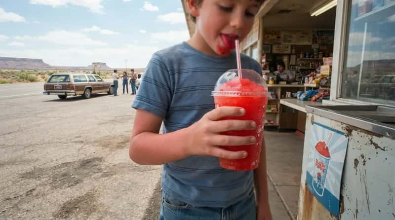 #19 - Frozen Hawaiian Punch Slushies Turned Rest Stops Into Treats (Image Credits: Gemini)