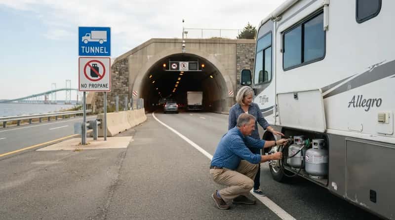 #8 - Turning Off Propane Before the Tunnel (Image Credits: Gemini)
