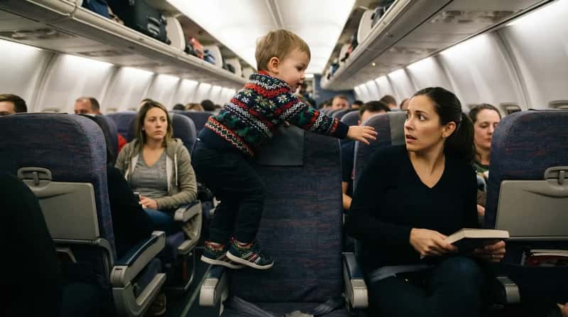 #15 - Letting Kids Climb Over Seats to Greet Strangers (Image Credits: Gemini)