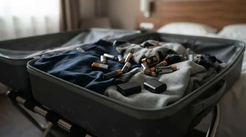 #21 - Tossing Loose Spare Batteries in With Your Clothes (Image Credits: Gemini)