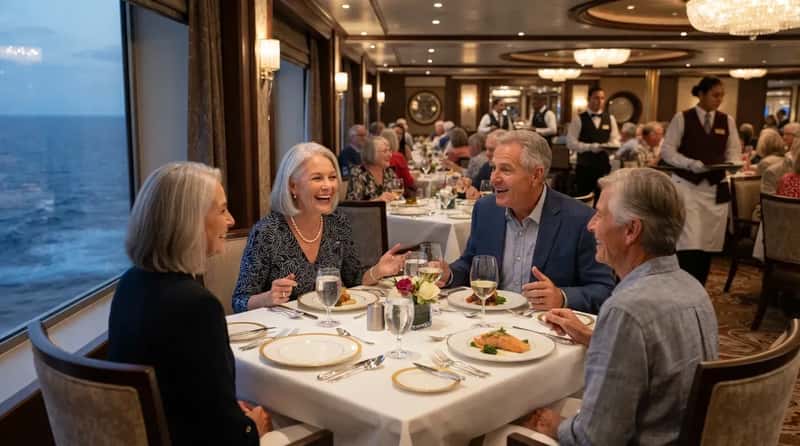 3. Switching Dinner Tables Halfway Through the Cruise (Image Credits: Gemini)