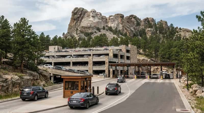 #10 - Mount Rushmore's Parking: A Concession Charge, Not a Park Fee (Image Credits: Gemini)