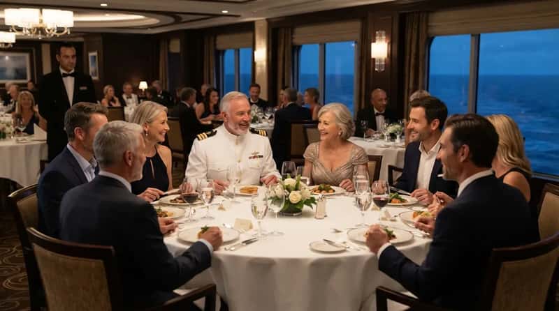 #3 - An Invitation to Dine at the Captain's Table (Image Credits: Gemini)