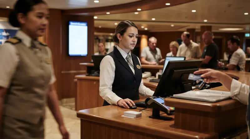#27 - Yanking the Auto-Gratuities Right Before Disembarkation (Image Credits: Gemini)