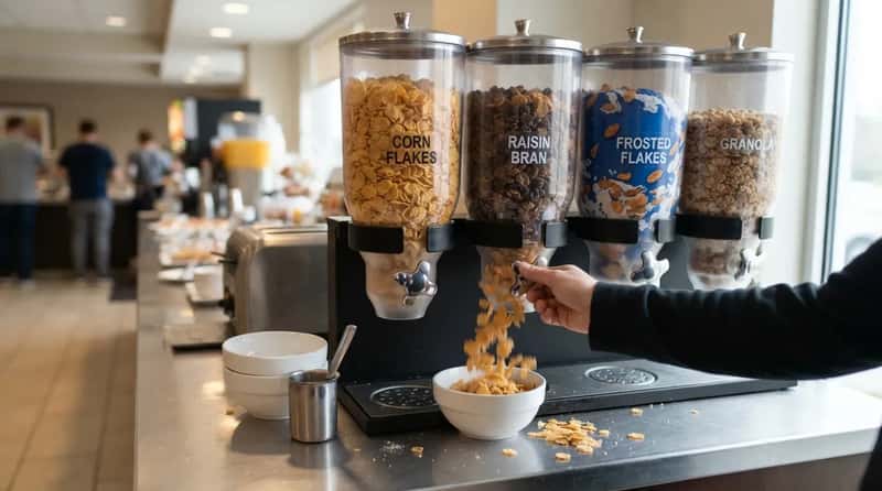 #21 - Bulk Cereal Dispensers With Real Bowls (Image Credits: Gemini)