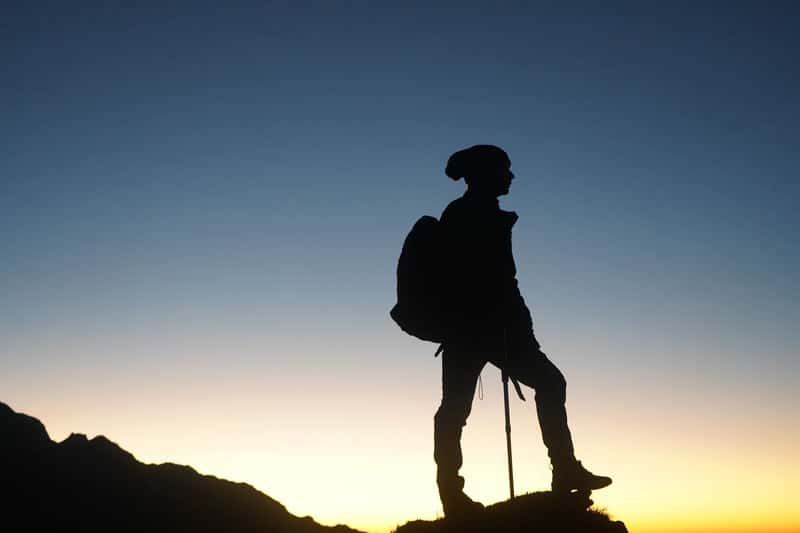 1. Waking up at dawn for a "sunrise hike" (Image Credits: Pexels)