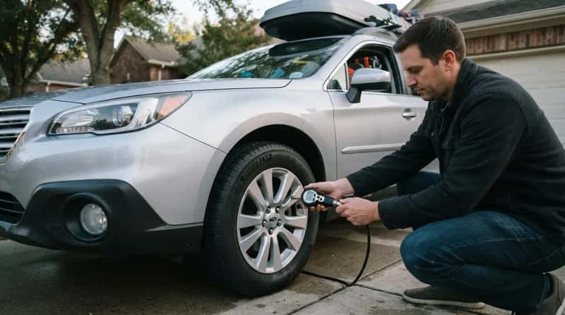 #12 - They Check Tire Pressure Cold, Before the Tires Ever Move (Image Credits: Gemini)