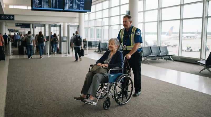 #9 - The Free Wheelchair Perk Airlines Hope You Forget (Image Credits: Gemini)